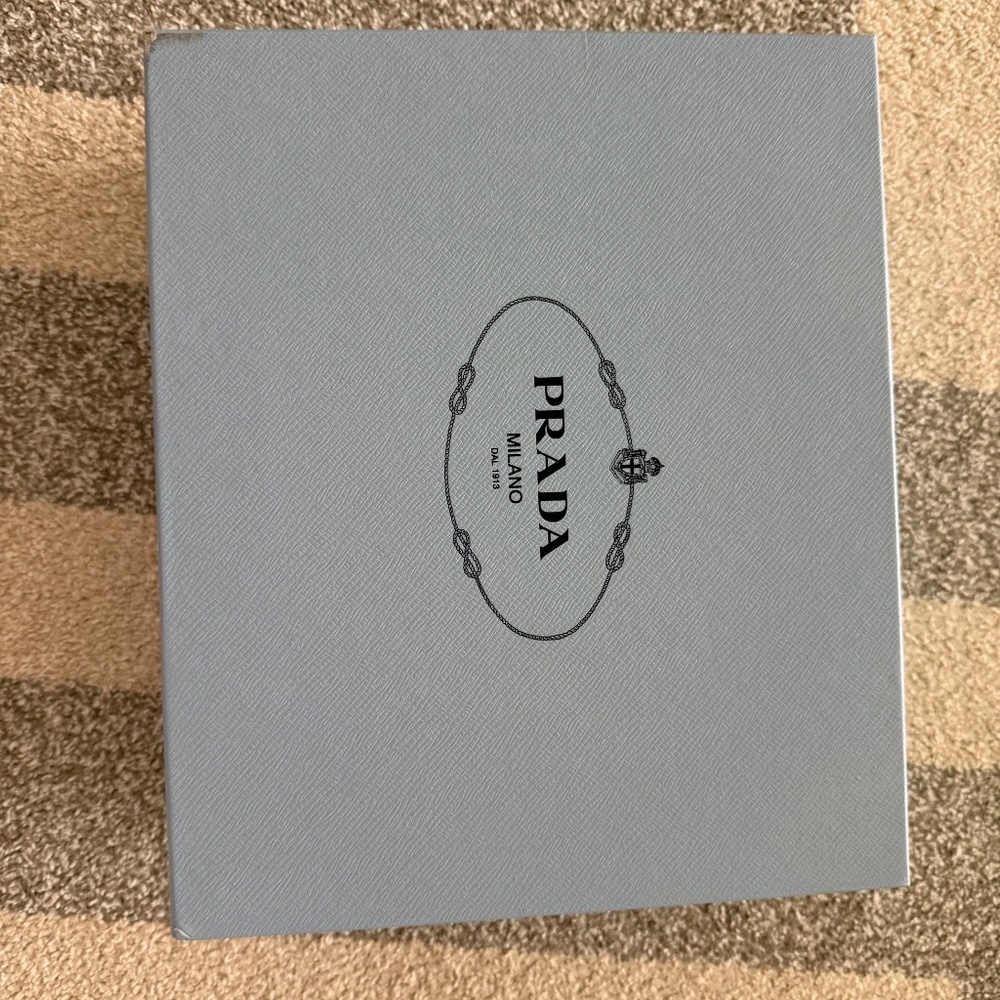Women's Slightly Used Leather Prada Sneakers - Picture 14 of 14